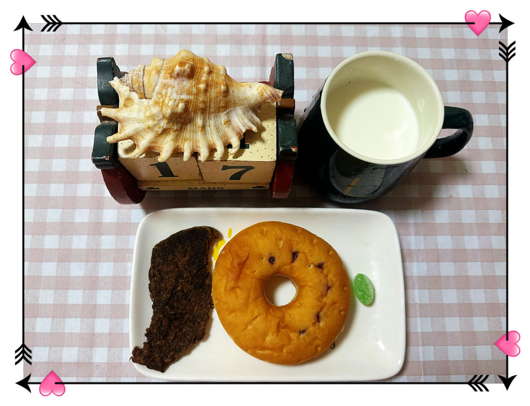 孩子学生上学早餐打卡进行中(第二贴）🍛🥛～