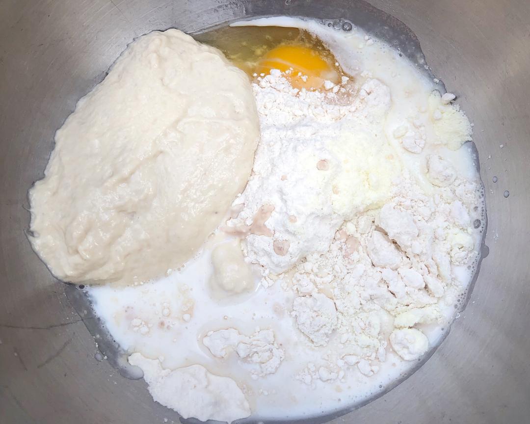 纯奶手撕吐司的做法 步骤1