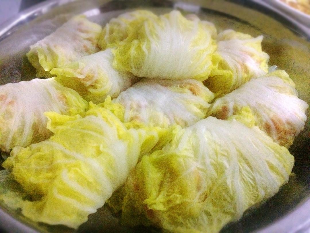 肉酿白菜卷