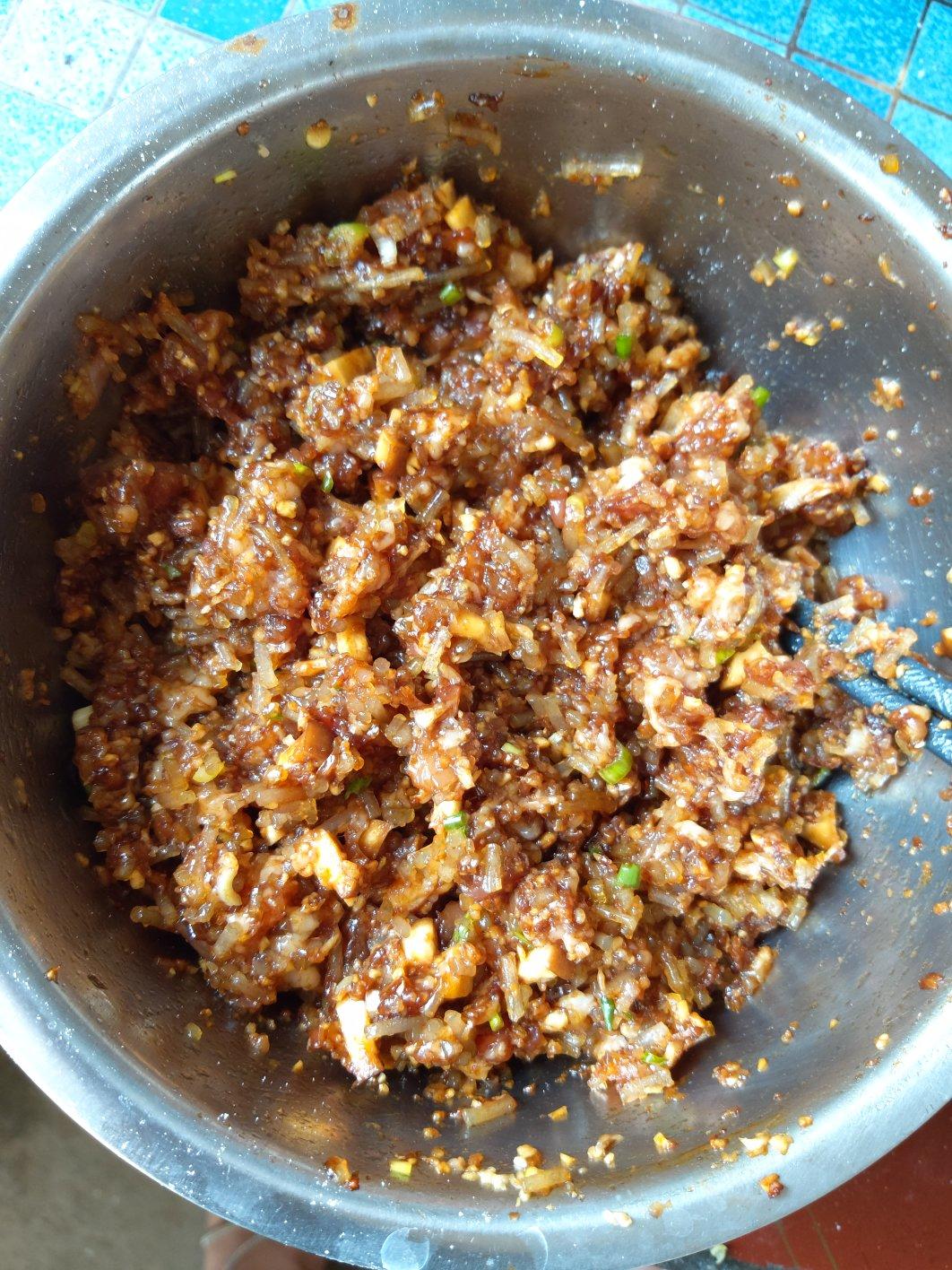 时光静好3lgt做的香菇猪肉包子饺子馅