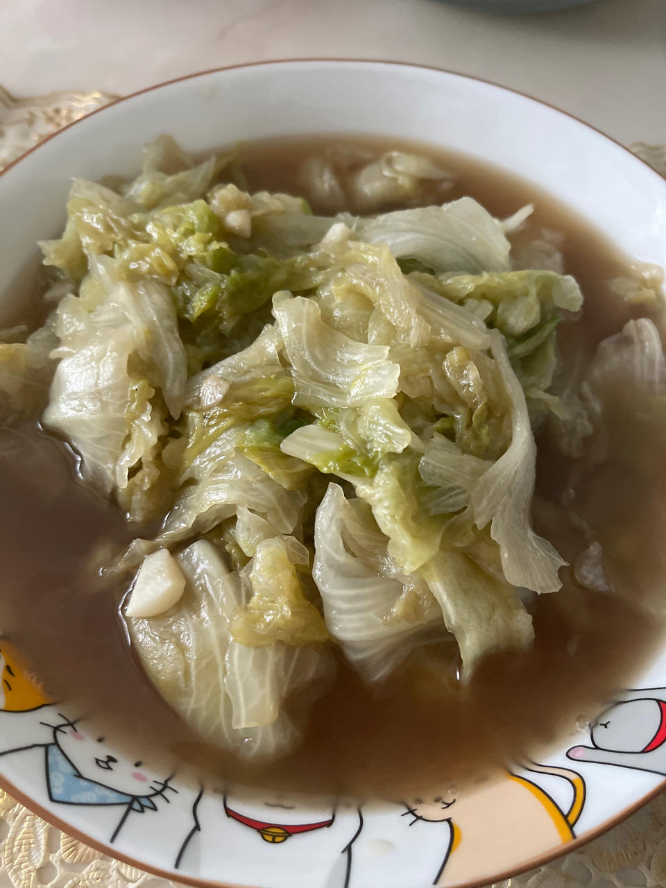 清炒圆生菜（超简单）