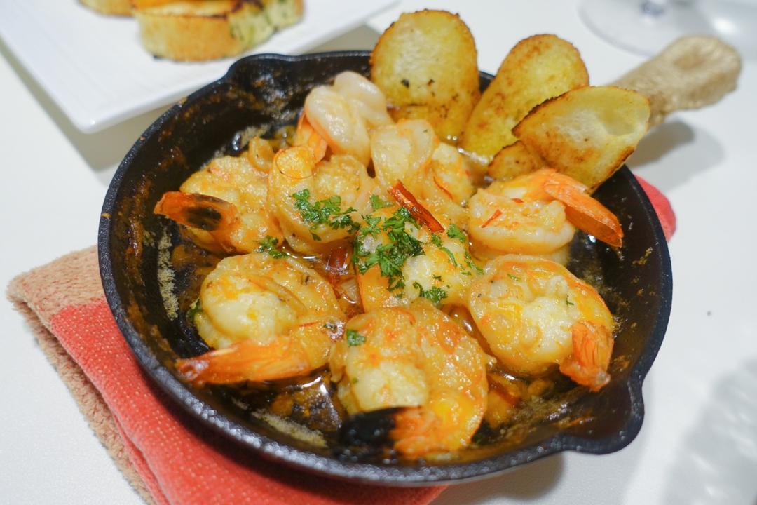 西班牙蒜香橄榄油虾