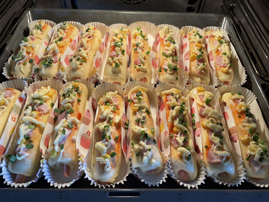 (一发)超软网红芝士香肠面包