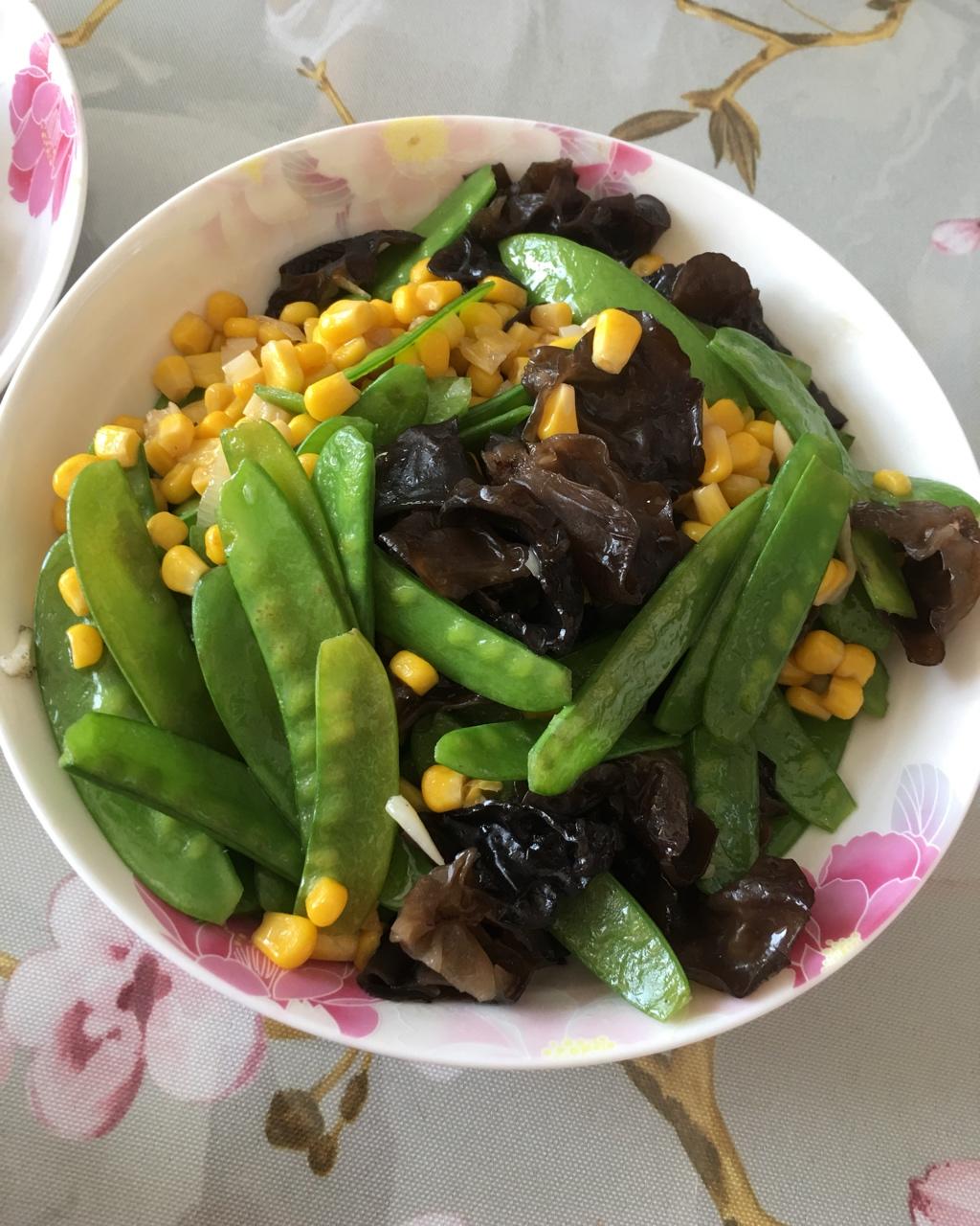 减脂家常荷塘小炒