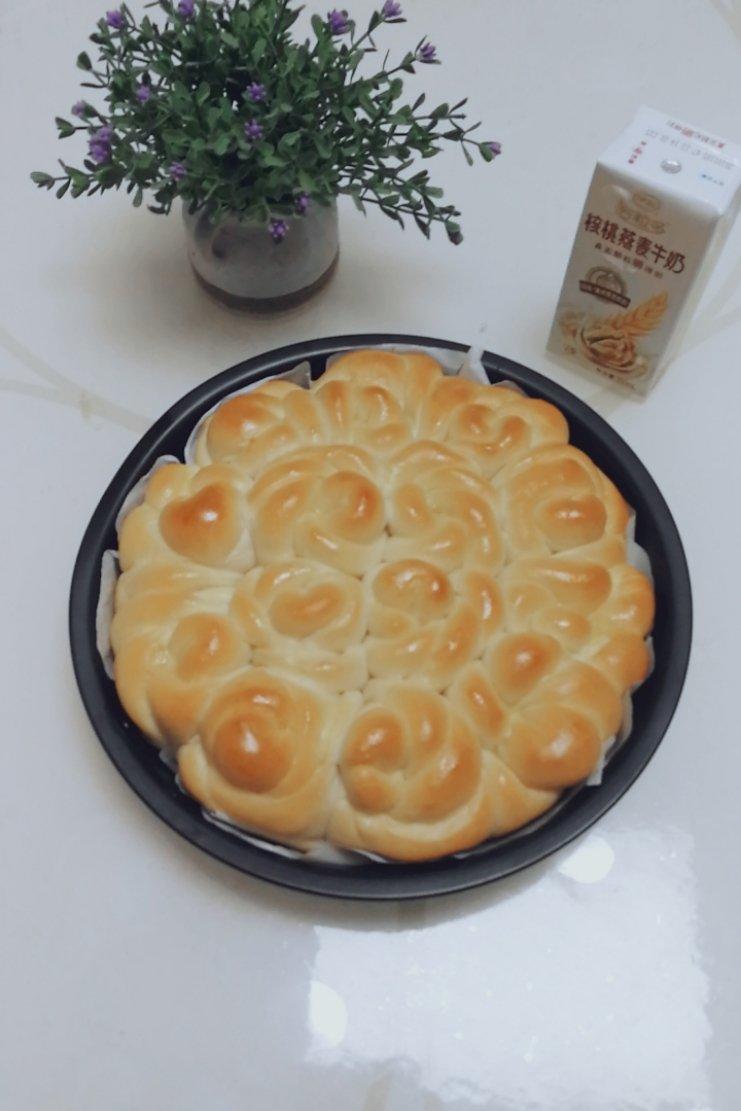 玫瑰花面包