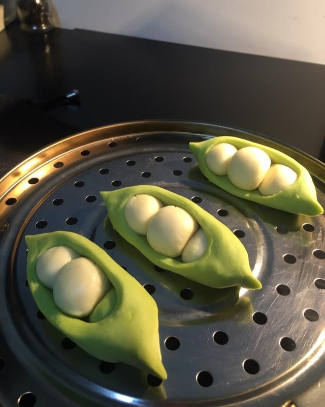 豌豆荚馒头