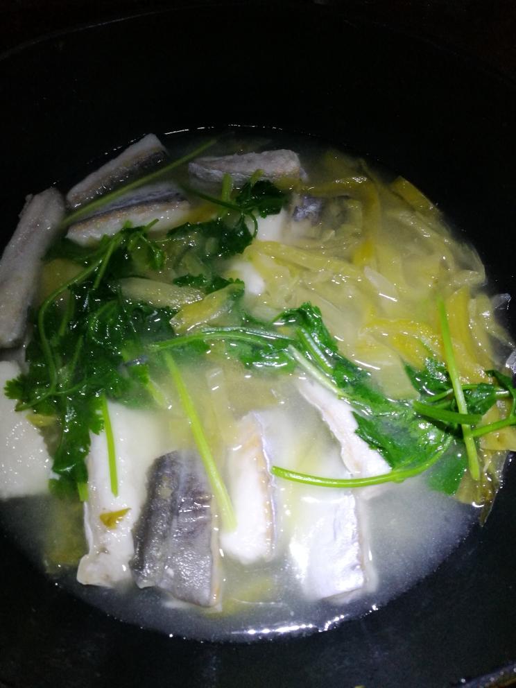 潮式咸菜海鳗汤