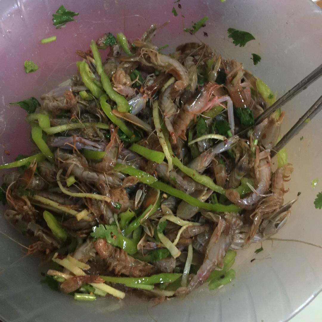 生拌嘎巴虾