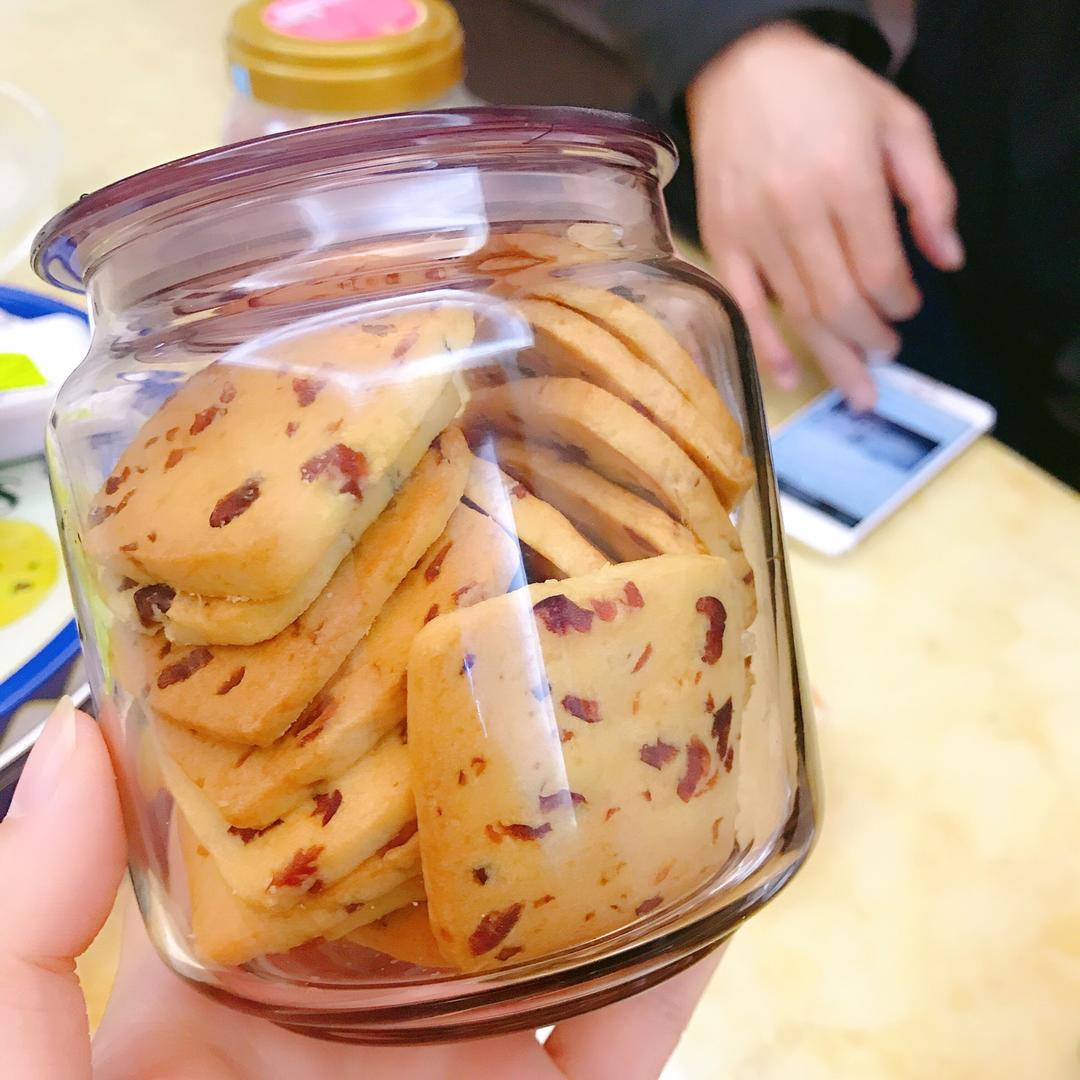 低糖少油版蔓越莓饼干