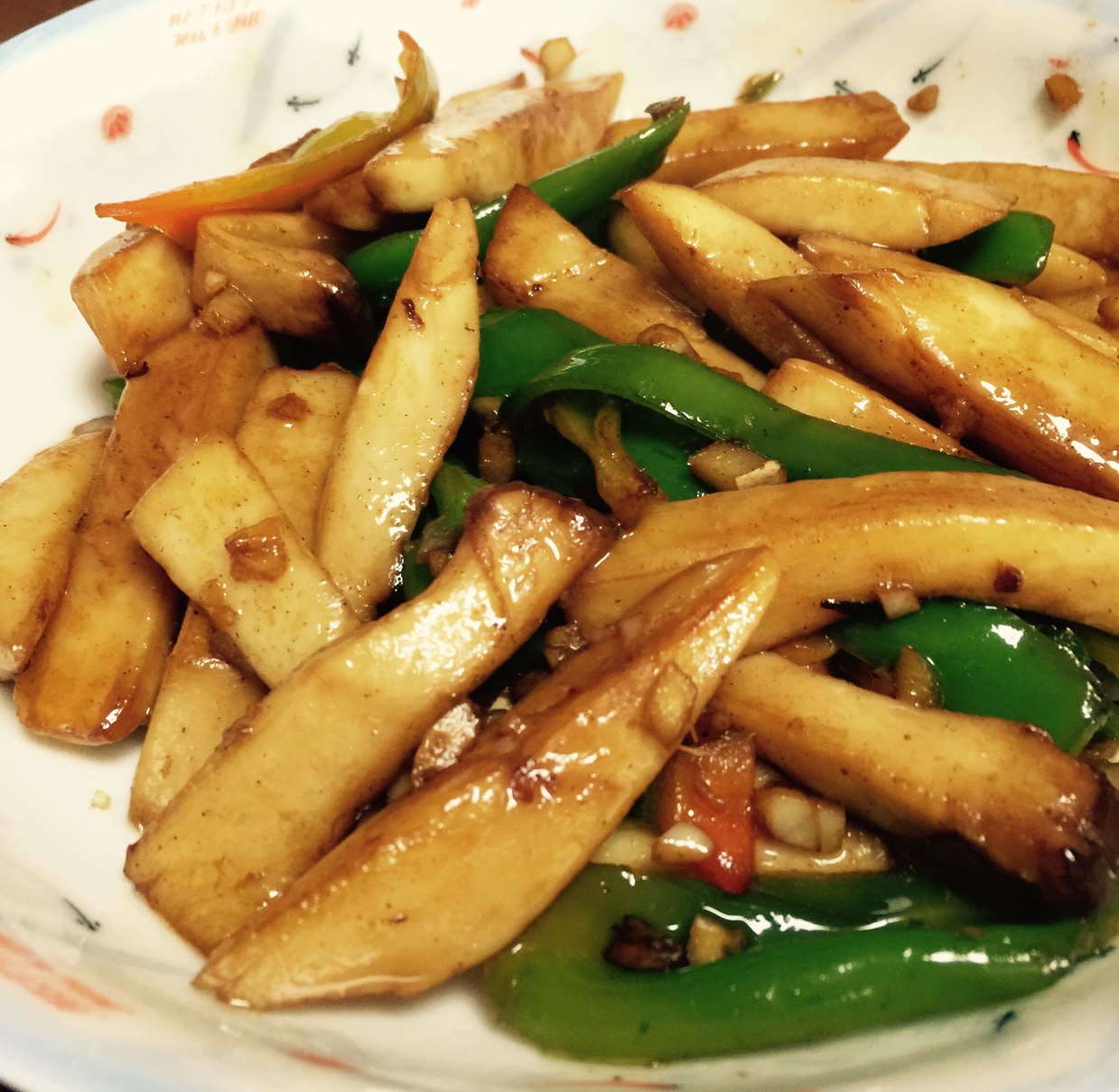 禾栀木青做的美极杏鲍菇