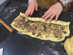 奶奶牌巧克力味面包 chocolate babka的做法 步骤6