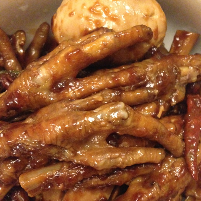 香辣卤鸡爪