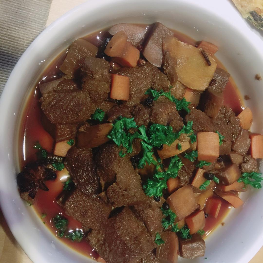 红烧冻豆腐