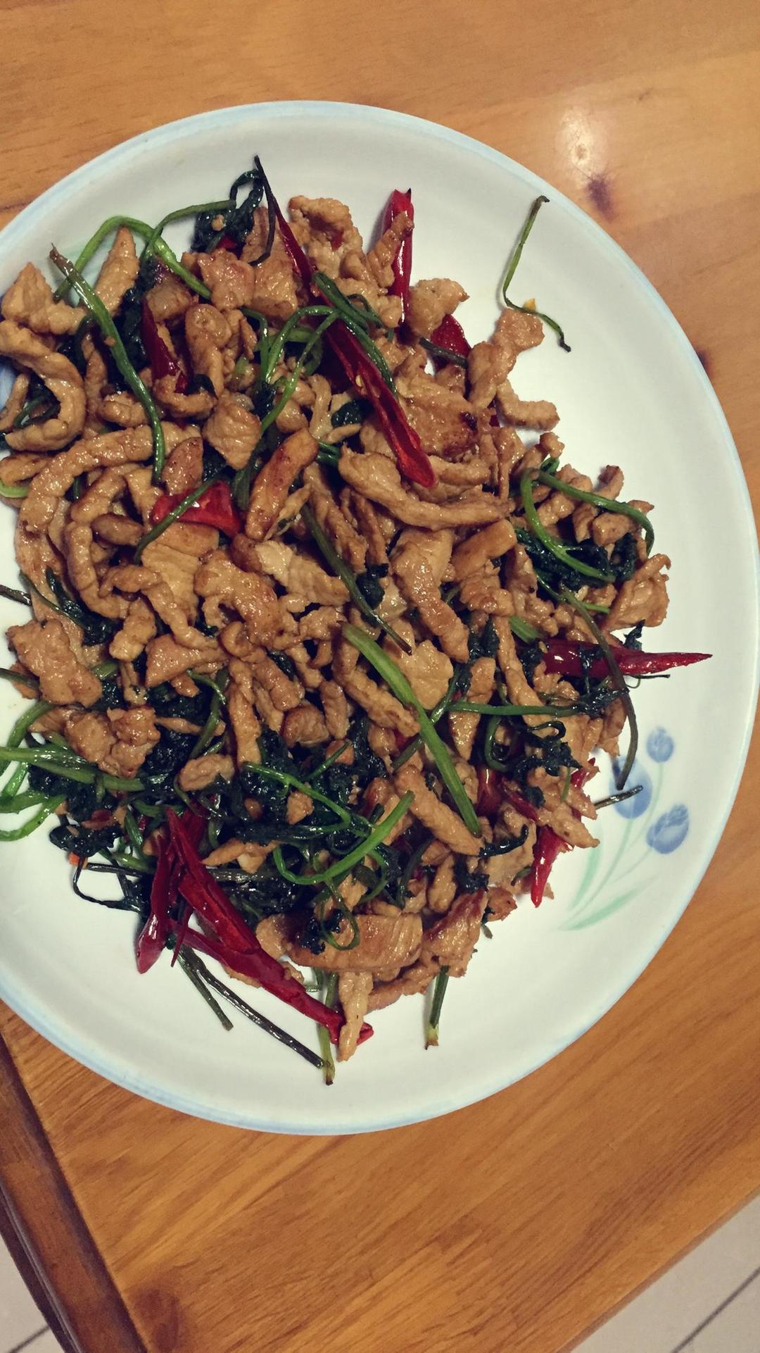 香辣肉丝的做法