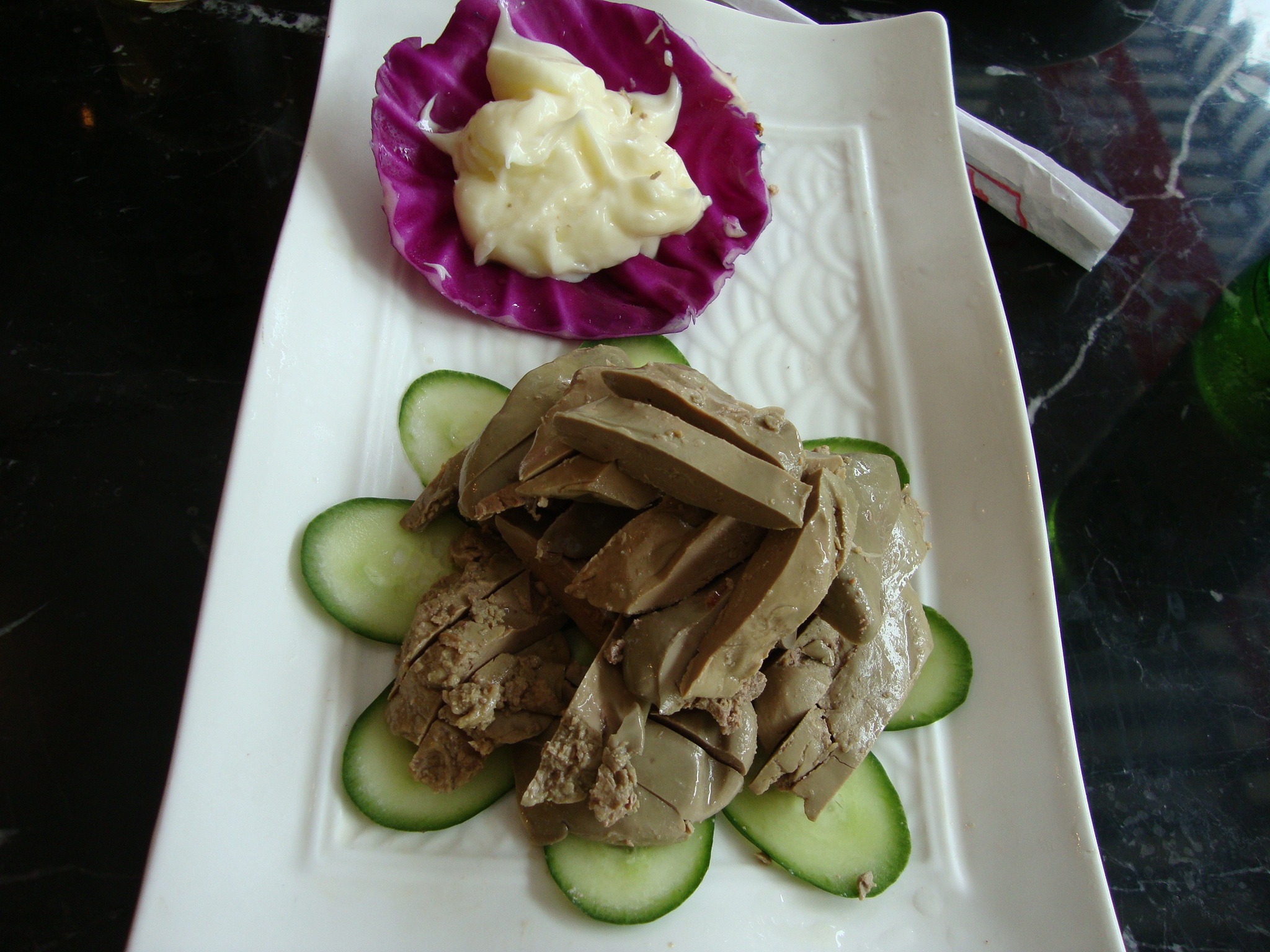 猪的全身都是宝做的凉拌鹅肝