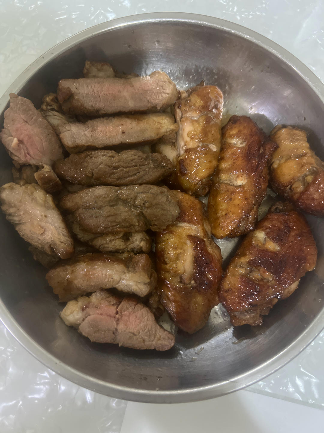 五分钟成就的宴客菜：香煎梅花肉