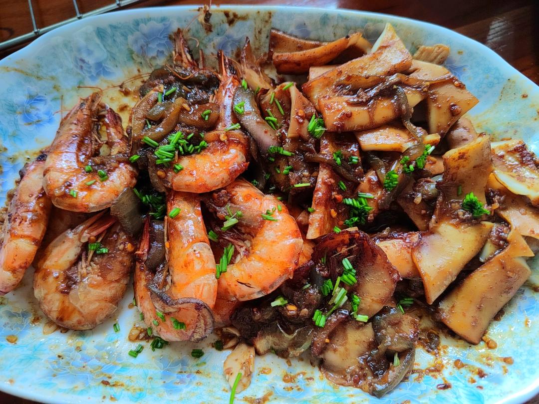 烤鱿鱼须（烤箱版）