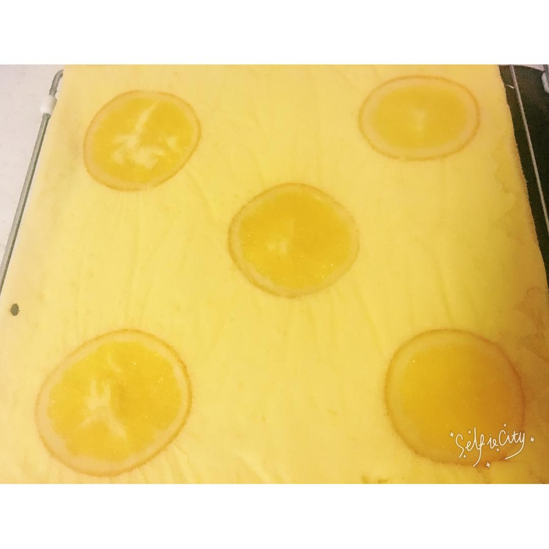 橙香蛋糕卷