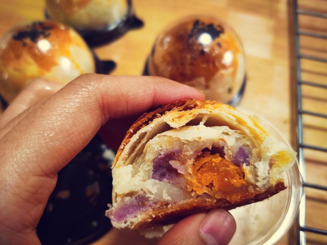酥到掉渣的蛋黄酥（黄油版）