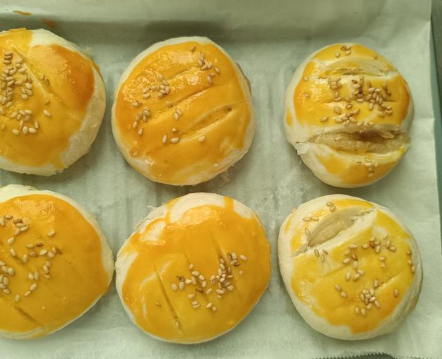 老婆饼(椰香糯米馅)的做法