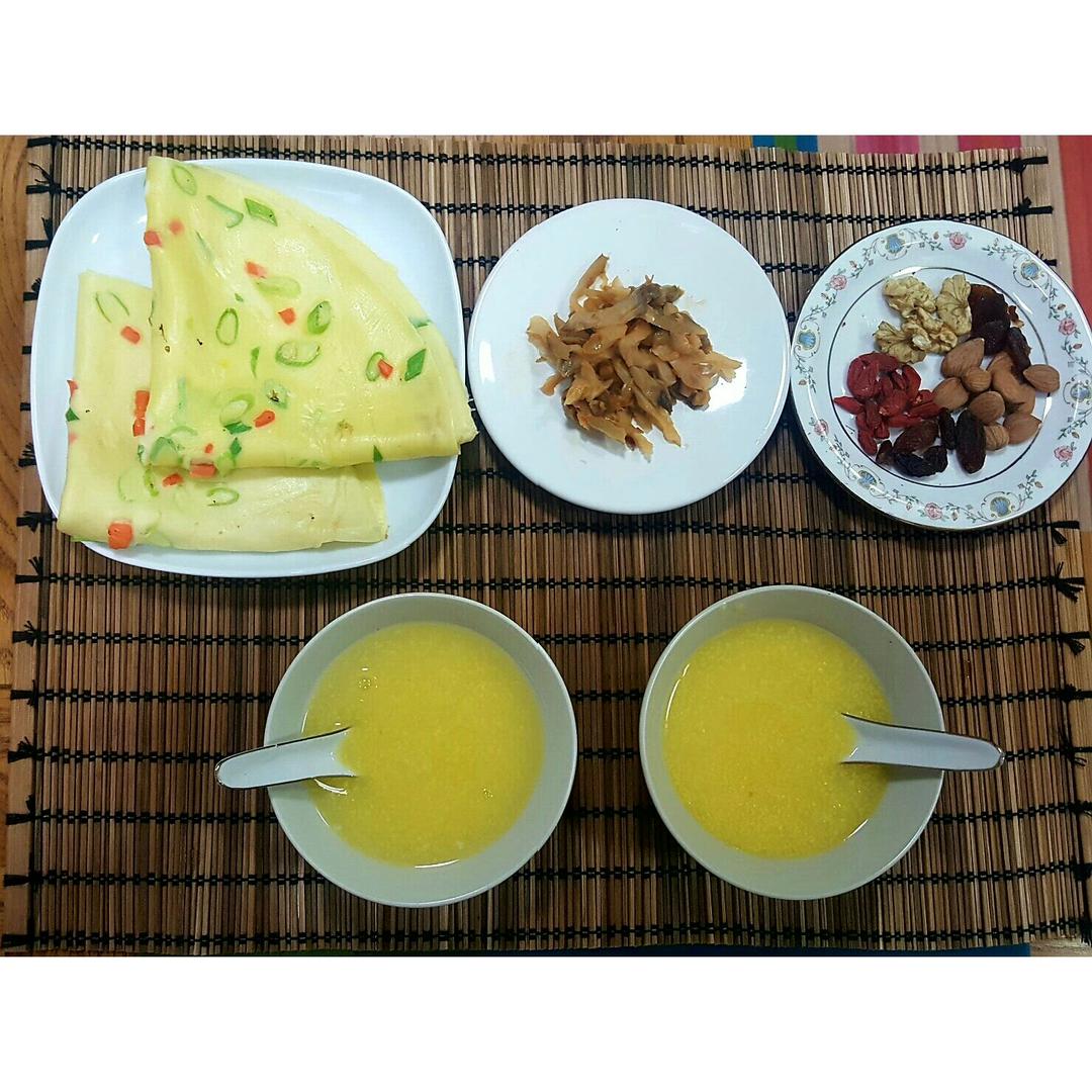 香葱鸡蛋饼
