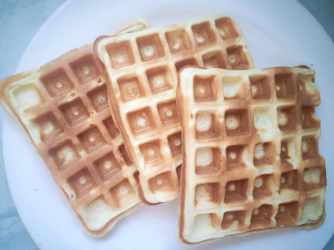 无泡打粉华夫饼(早餐机版)