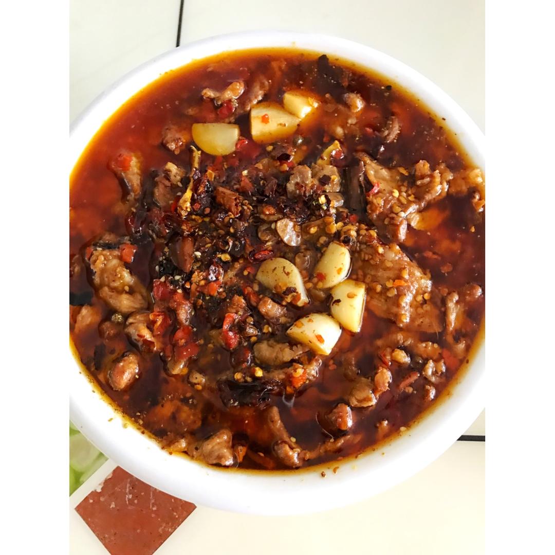 水煮肉片（吃不够的下饭菜）