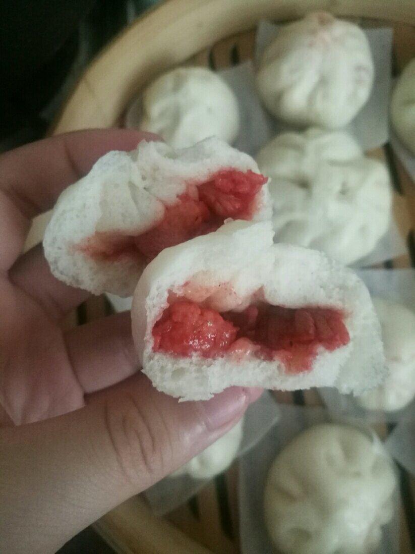 潮汕特色包子腐乳猪肉包