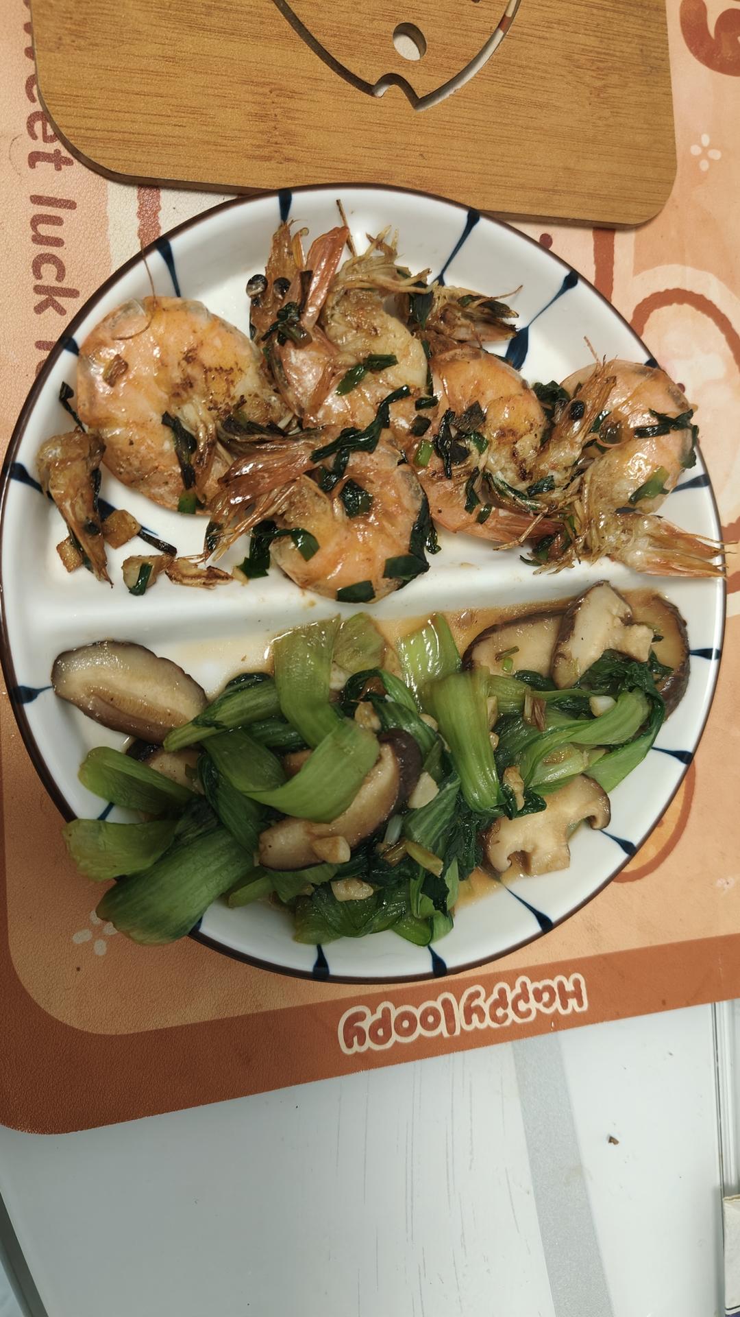 蚝油香菇小油菜