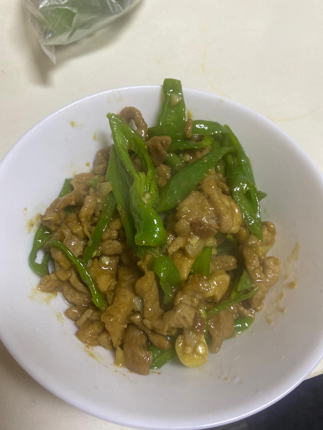 ‼️好吃到舔盘的青椒肉丝盖浇饭
