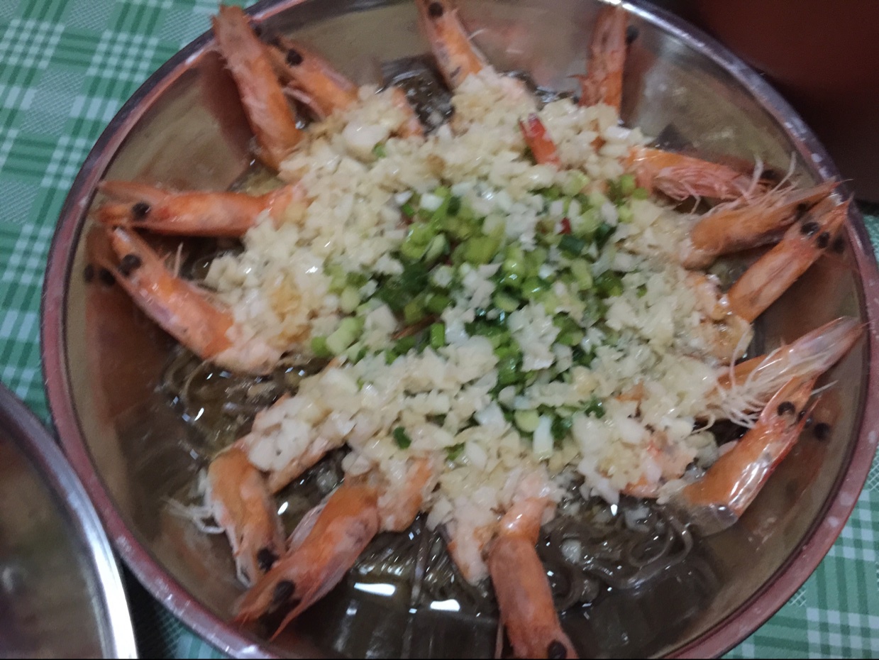 蒜蓉粉丝蒸虾