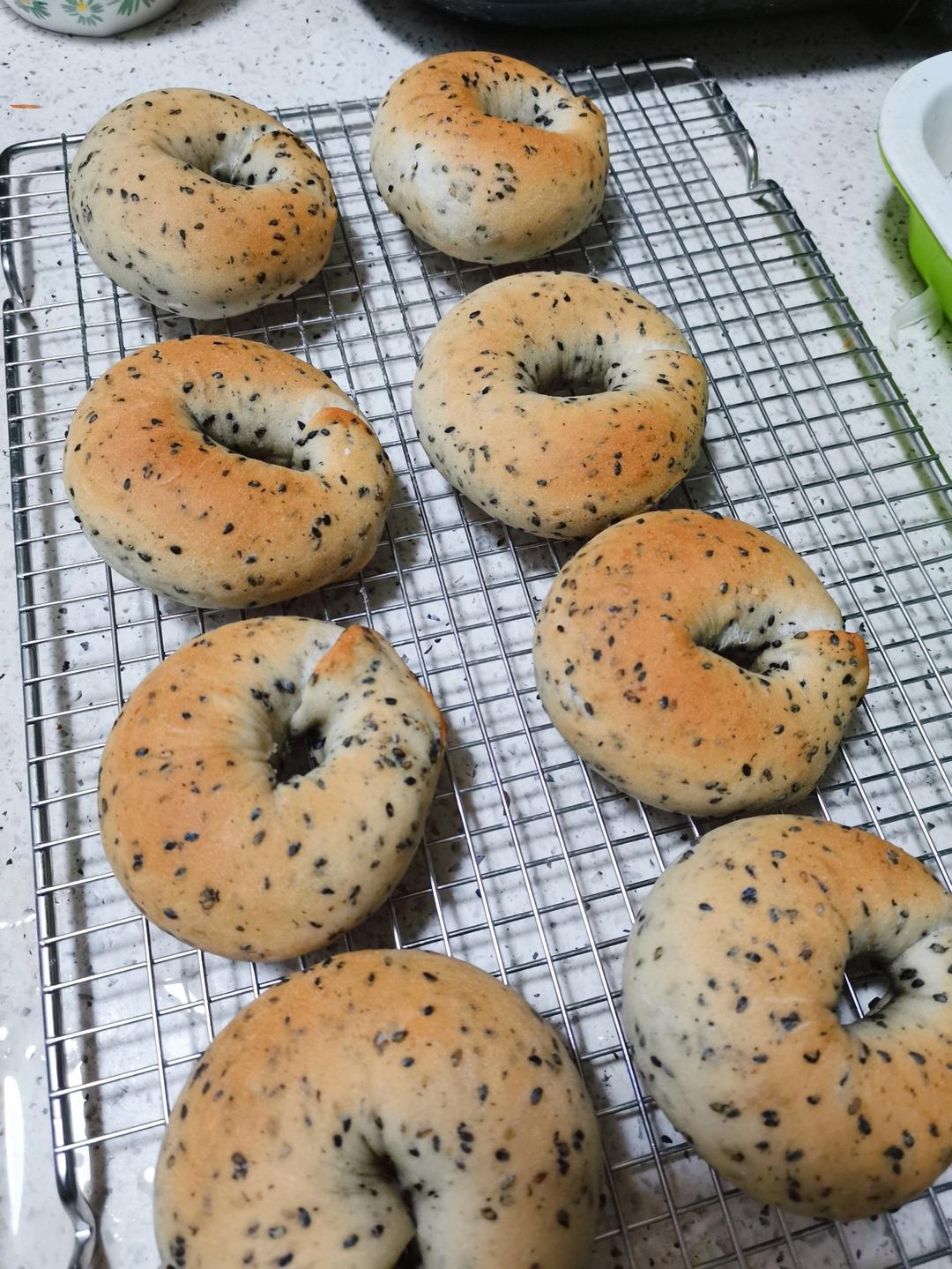 原味贝果🥯/黑芝麻贝果🥯