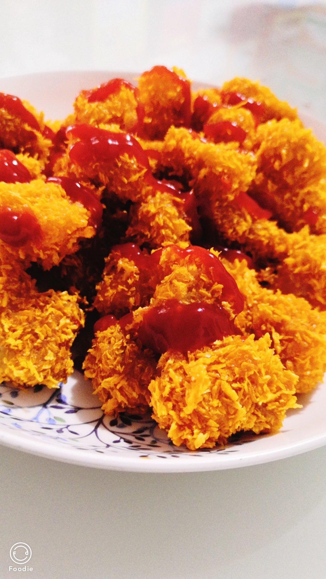 外酥里嫩自制鸡米花‼️口感完全不输肯德基