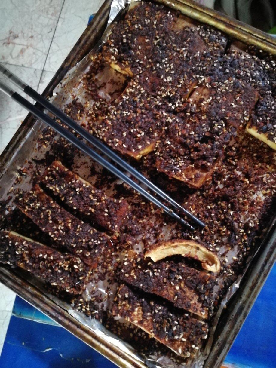 秒杀烧烤摊的烤豆腐（烤箱版）