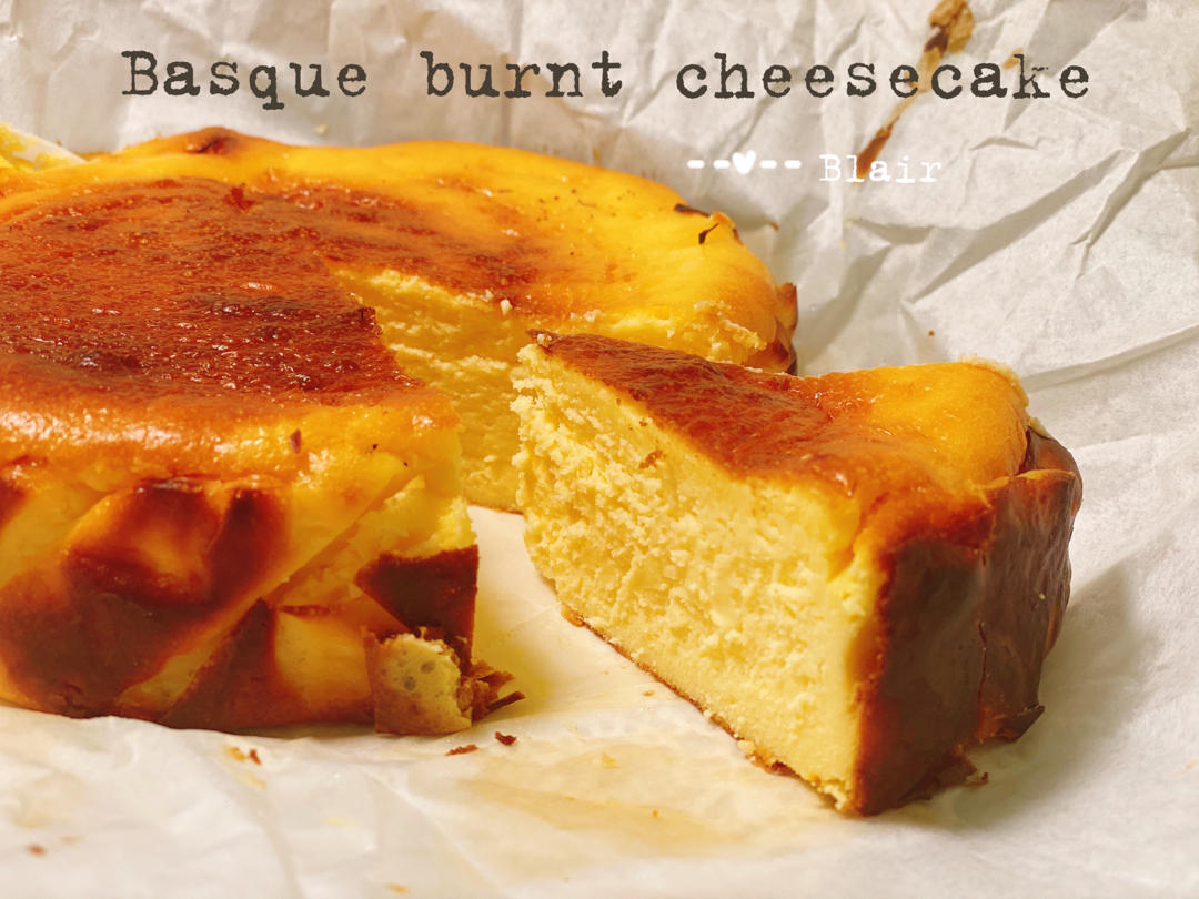 巴斯克芝士蛋糕『最简单的蛋糕』零失败🔥芝士控