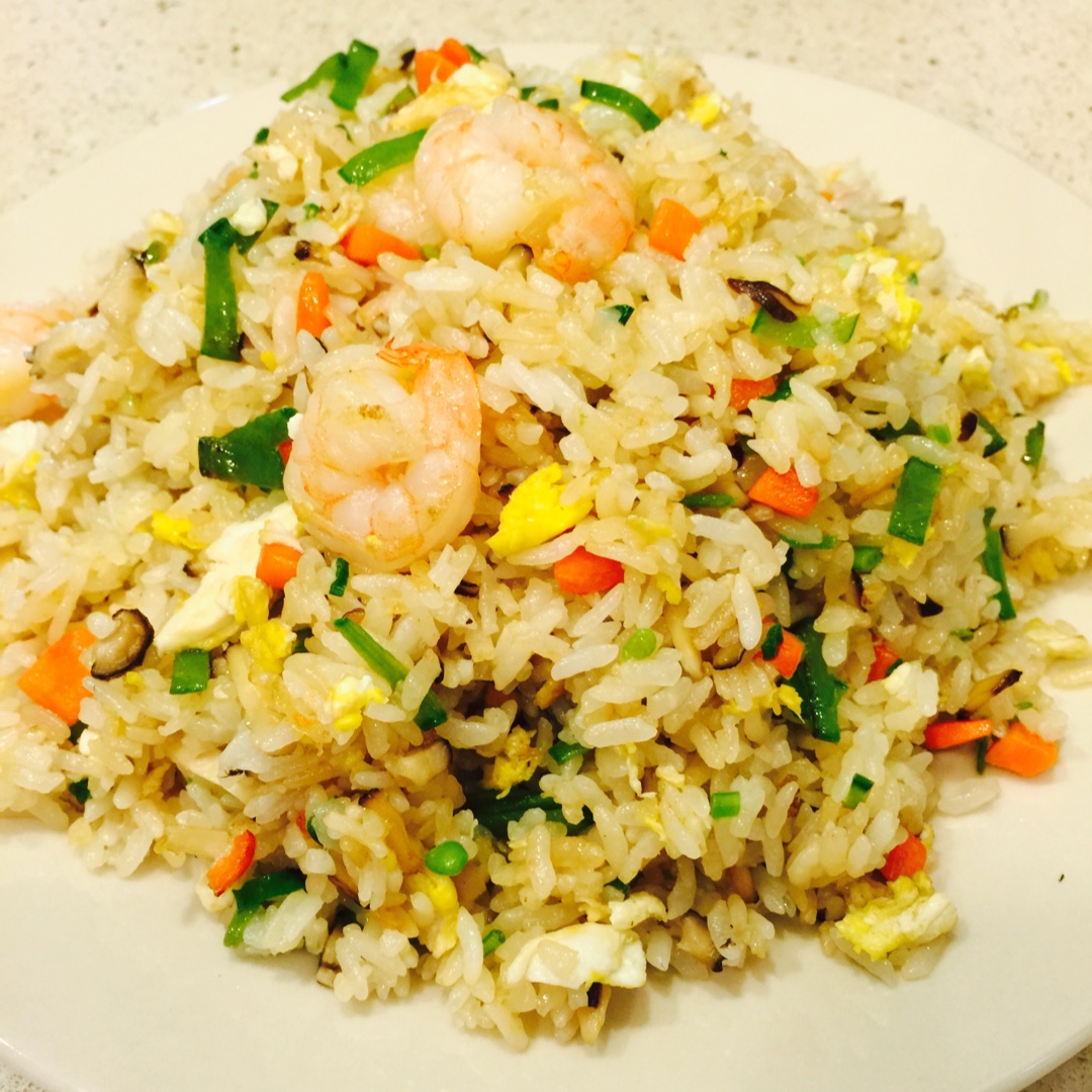 虾仁炒饭