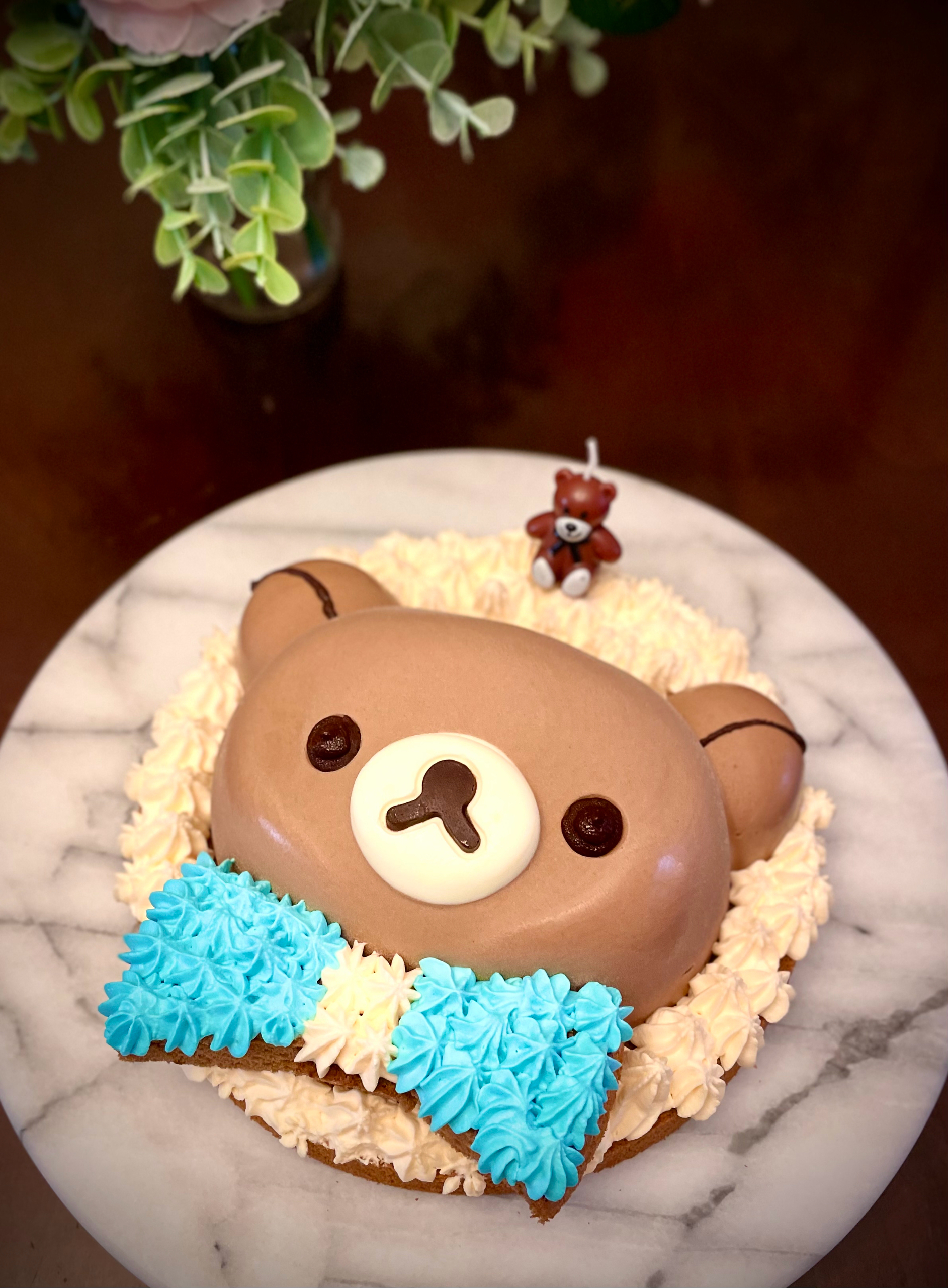 轻松熊巧克力慕斯蛋糕