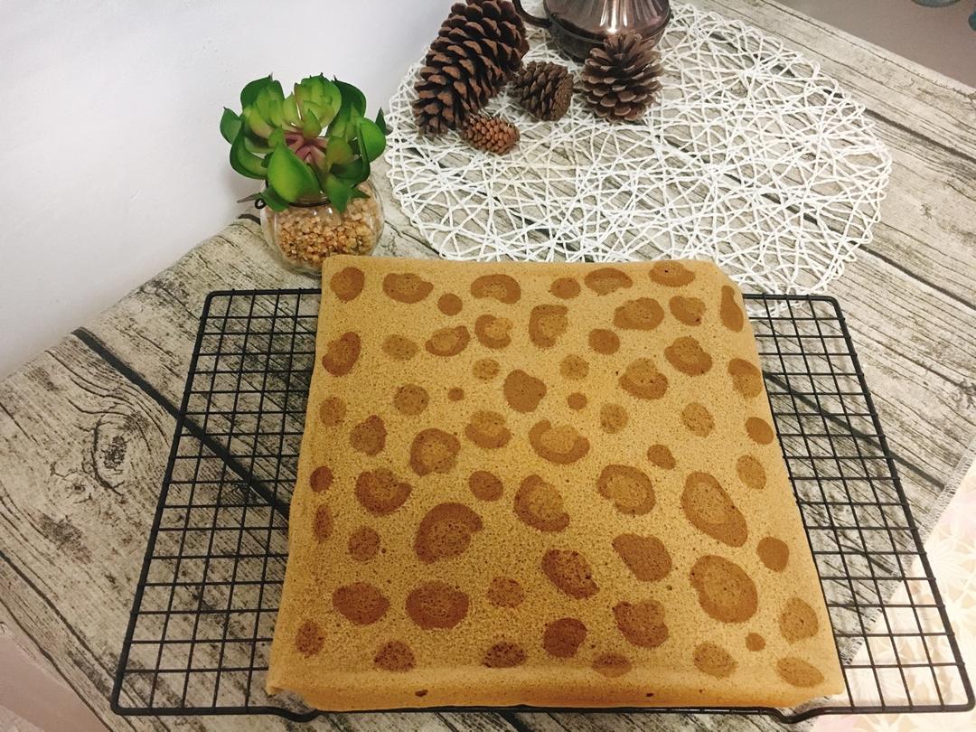 双色豹纹蛋糕卷