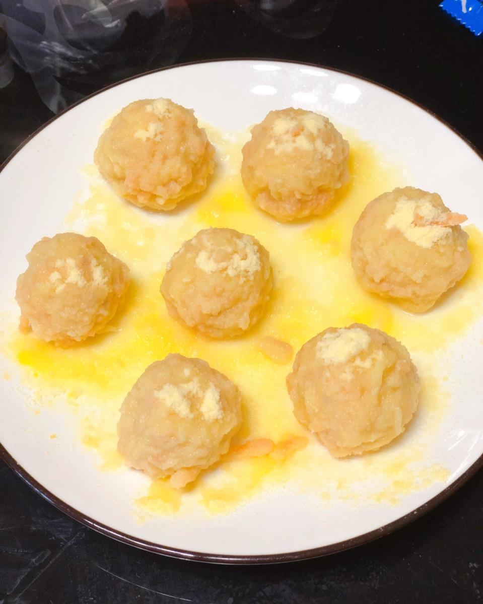 玉米面蒸肉丸 宝宝辅食食谱