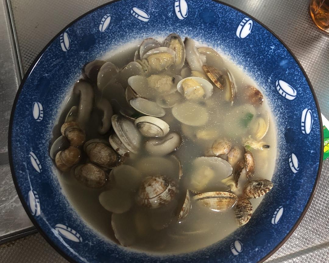 花蛤汤的做法