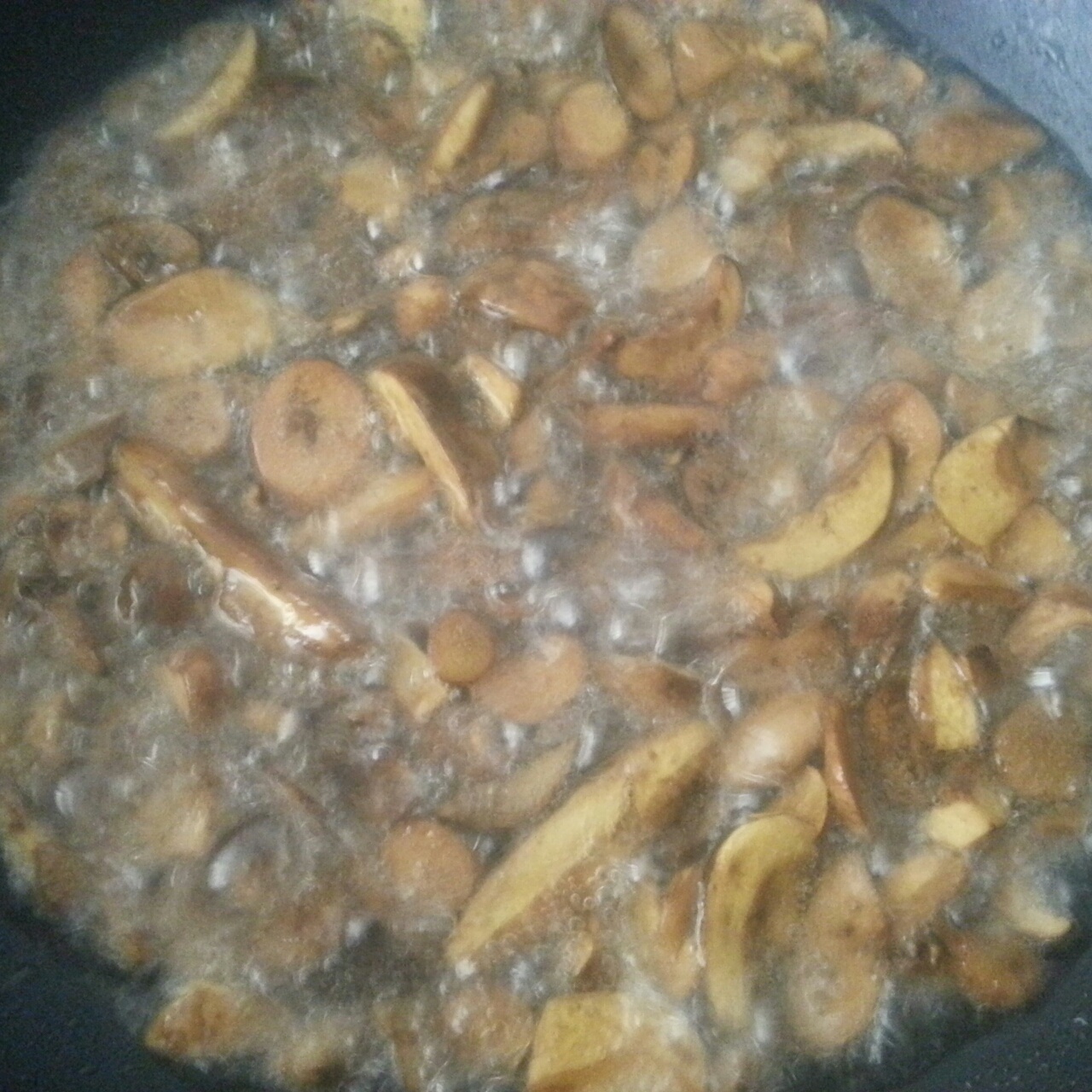 素炒野生牛肝菌