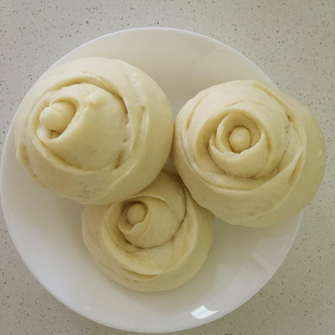 玫瑰花馒头