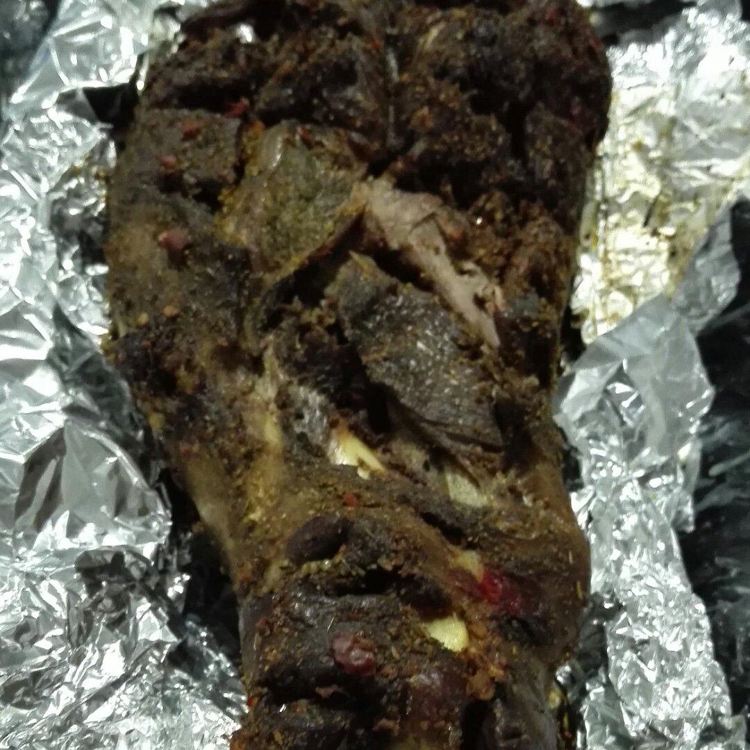 香酥烤羊腿