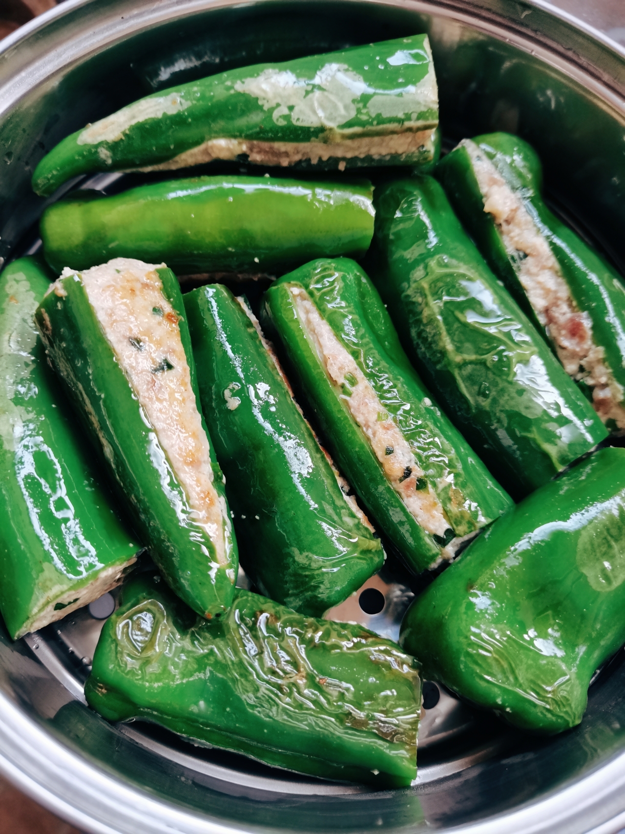 广西酿菜-辣椒酿的做法