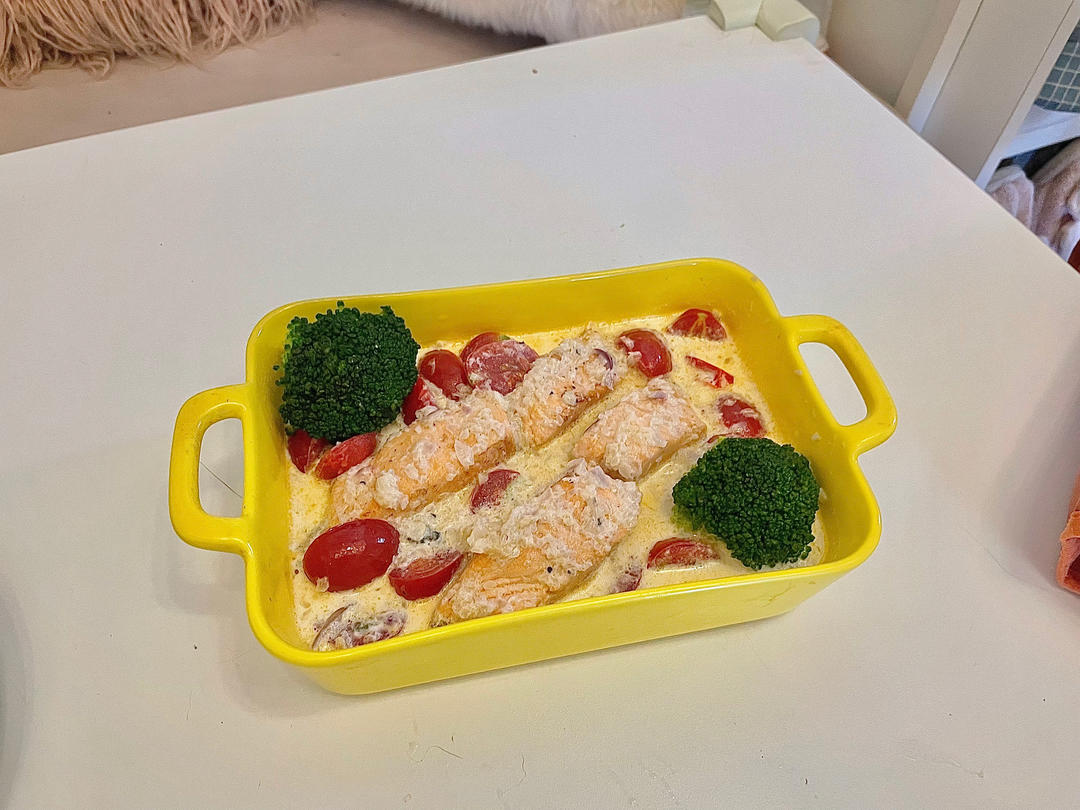 ［三文鱼创新吃法］托斯卡纳三文鱼 Tuscan Salmon