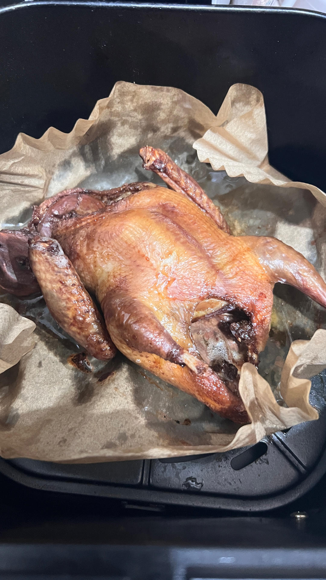 脆皮乳鸽（空气炸锅）