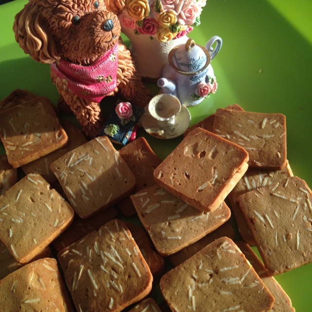 红糖杏仁曲奇--补血养颜.(君之改良版)