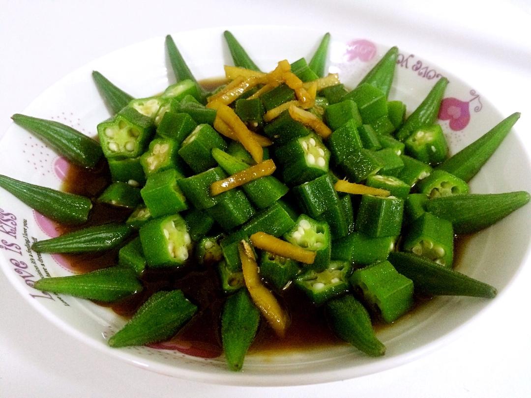 【白灼秋葵】清爽简单