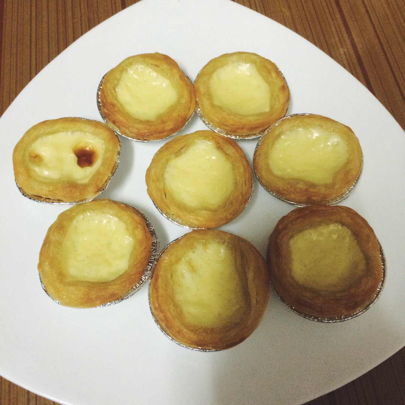 不加淡奶油蛋挞