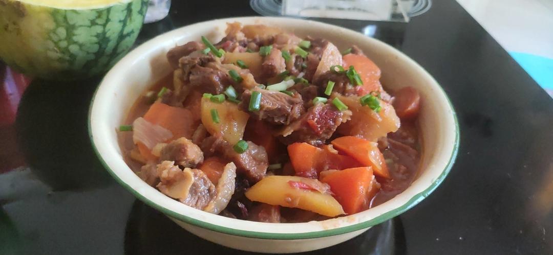 番茄土豆炖牛腩